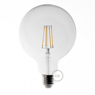 Filament LED Glühbirne Globo 7W E27 klar 2700K