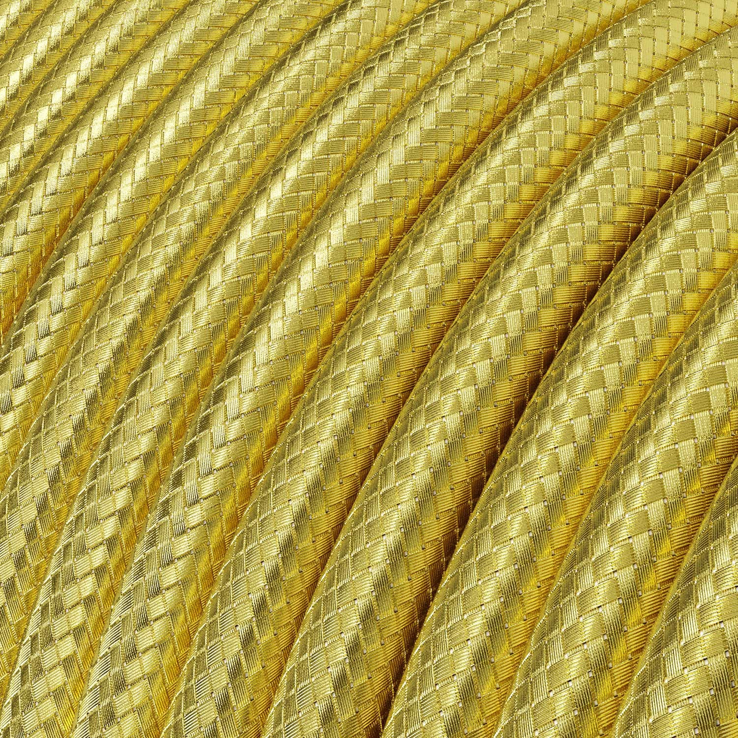 Fil Électrique Rond Gaine De Cuivre 100% couleur Doré