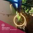 Câble électrique pour guirlande lumineuse recouvert de tissu Vert sombre CM21