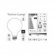 LED-Glühbirne Globo G125 kurze Filament Linie Tattoo Lamp® Modell Cuore 4W E27 2700K