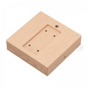 Quadratische Unterstützung für Archet(To) aus Holz