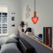 Lampadina LED Cuore Rosso 5W E27 Decorativa 2000K Dimmerabile