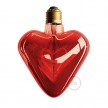 Lampadina LED Cuore Rosso 5W E27 Decorativa 2000K Dimmerabile