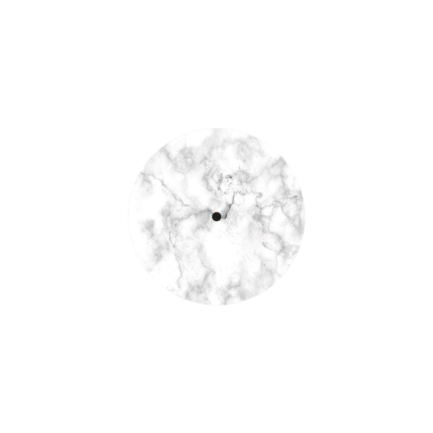 Rosace Rose-One rond de 200 mm de diamètre avec 1 trou et 4 trous latéraux