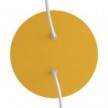 Rundes 2-Loch und 4 Seitenlöchern Lampenbaldachin, Rose-One-Abdeckung, 200 mm Durchmesser