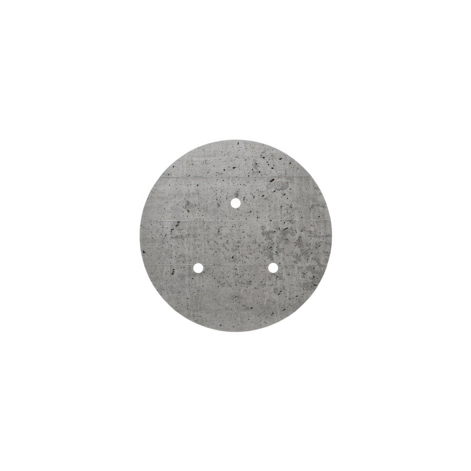 Rundes 3-Loch und 4 Seitenlöchern Lampenbaldachin, Rose-One-Abdeckung, 200 mm Durchmesser