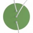 Rundes 3 Inline-Löcher und 4 Seitenlöchern Lampenbaldachin, Rose-One-Abdeckung, 200 mm Durchmesser