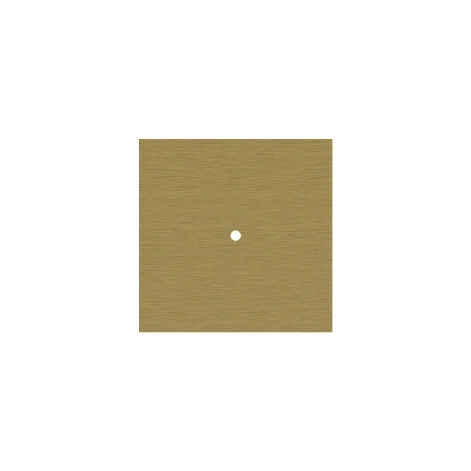 Quadratisches 1-Loch und 4 Seitenlöchern Lampenbaldachin, Rose-One-Abdeckung, 200 mm