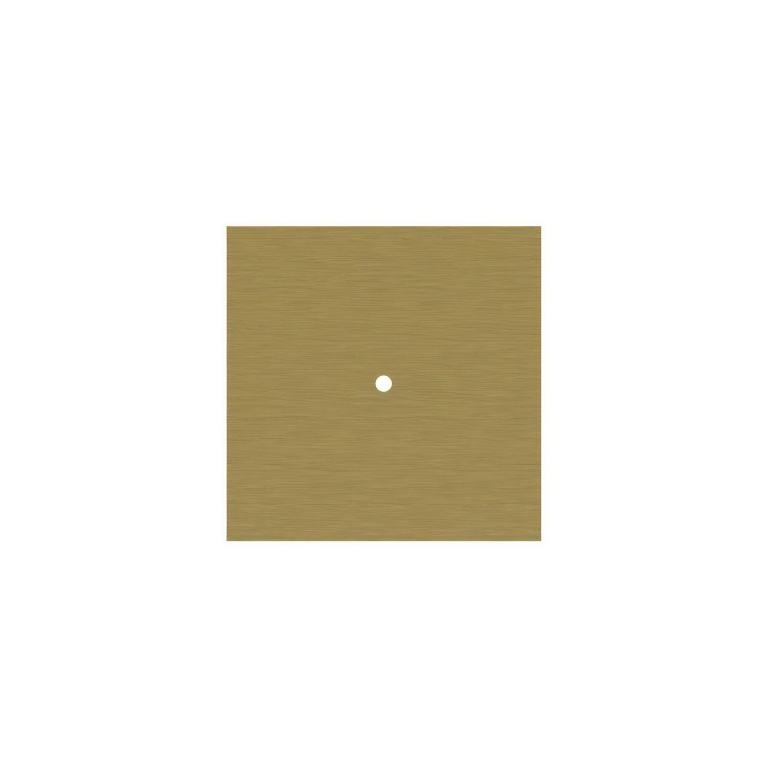 Quadratisches 1-Loch und 4 Seitenlöchern Lampenbaldachin, Rose-One-Abdeckung, 200 mm