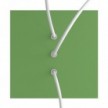 Quadratisches 3 Inline-Löcher und 4 Seitenlöchern Lampenbaldachin, Rose-One-Abdeckung, 200 mm