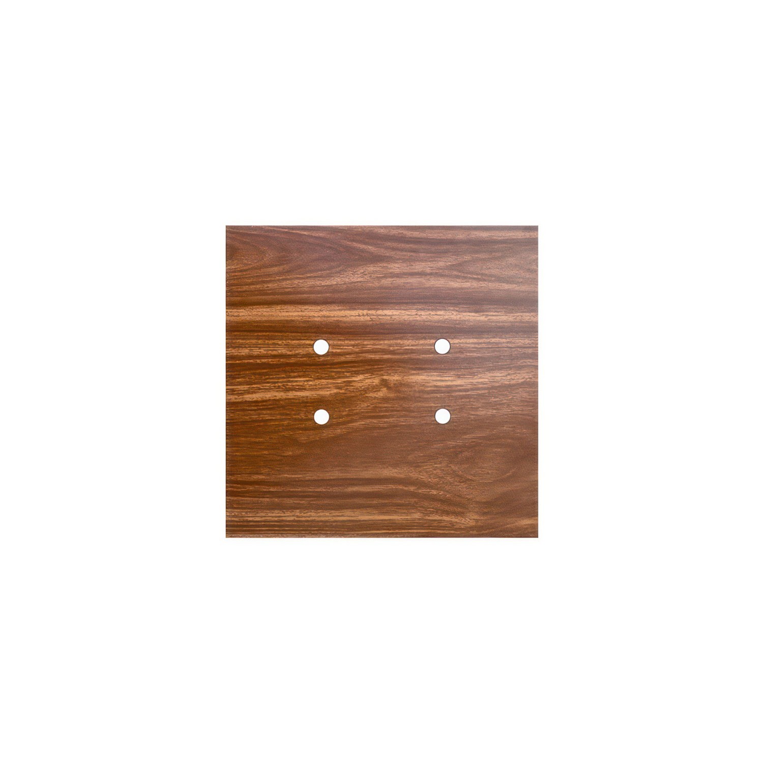 Quadratisches 4-Loch und 4 Seitenlöchern Lampenbaldachin, Rose-One-Abdeckung, 200 mm