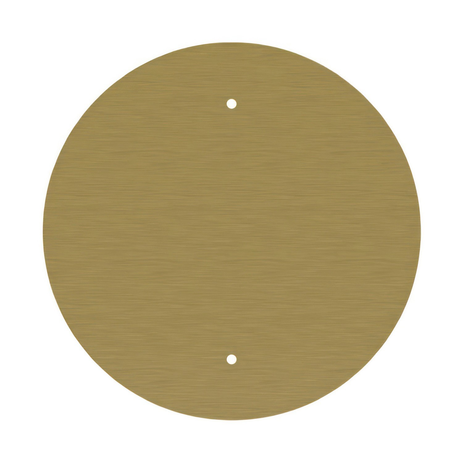 Rosace XXL Rose-One rond de 400 mm de diamètre avec 2 trous et 4 trous latéraux