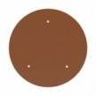 Rosace XXL Rose-One rond de 400 mm de diamètre avec 3 trous et 4 trous latéraux