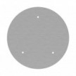 Rosace XXL Rose-One rond de 400 mm de diamètre avec 3 trous et 4 trous latéraux