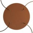 Rundes XXL 4-Loch und 4 Seitenlöchern Lampenbaldachin, Rose-One-Abdeckung, 400 mm Durchmesser