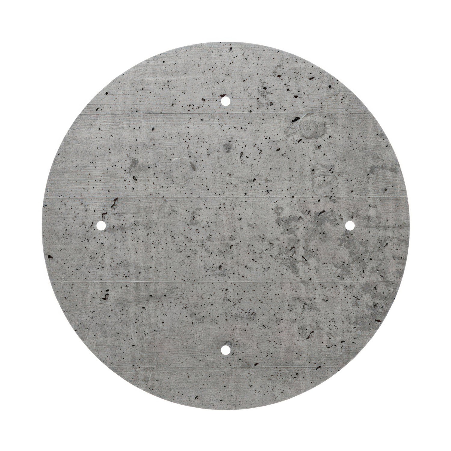 Rundes XXL 4-Loch und 4 Seitenlöchern Lampenbaldachin, Rose-One-Abdeckung, 400 mm Durchmesser