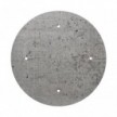 Rundes XXL 4-Loch und 4 Seitenlöchern Lampenbaldachin, Rose-One-Abdeckung, 400 mm Durchmesser