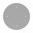 Rosace XXL Rose-One rond de 400 mm de diamètre avec 4 trous et 4 trous latéraux