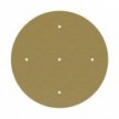 Rosace XXL Rose-One rond de 400 mm de diamètre avec 5 trous et 4 trous latéraux