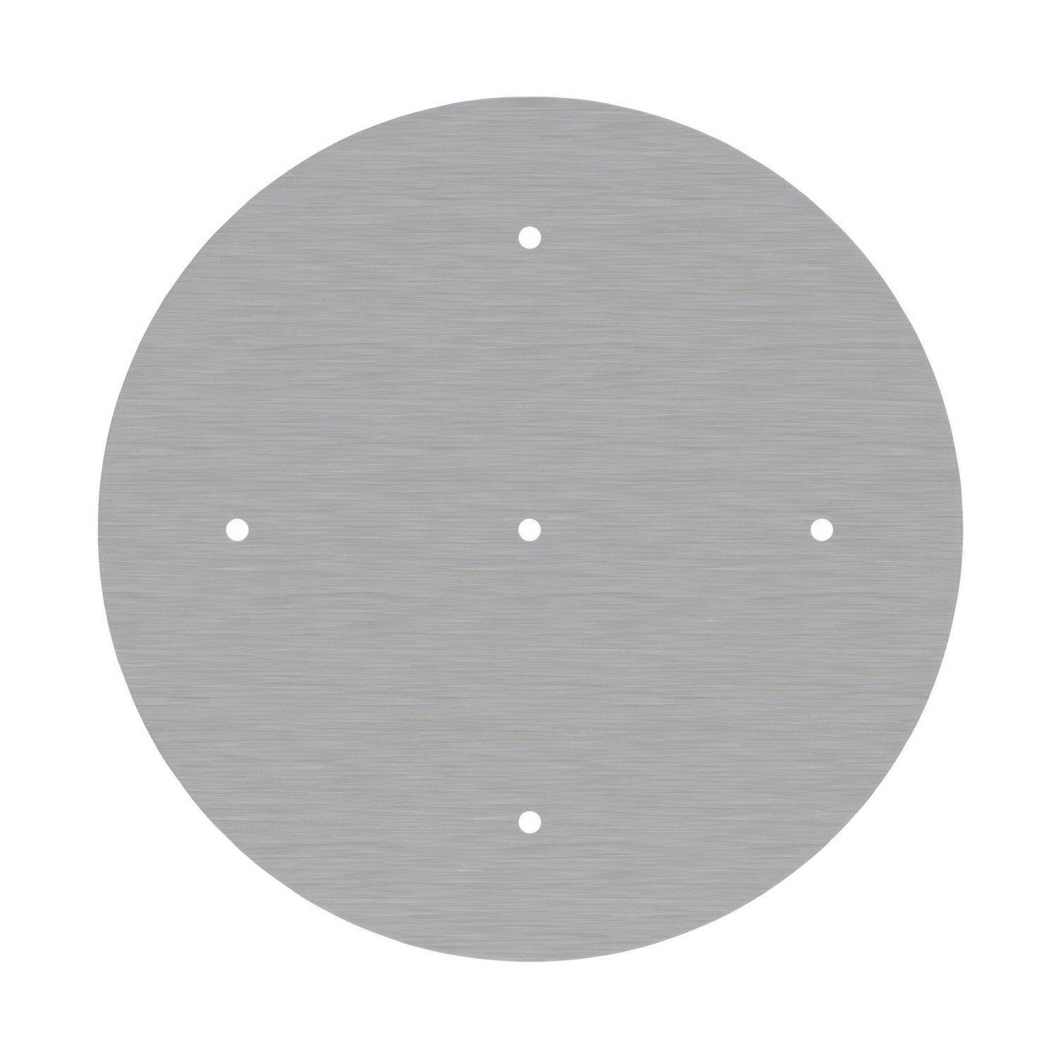 Rosace XXL Rose-One rond de 400 mm de diamètre avec 5 trous et 4 trous latéraux