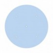 Rosace XXL Rose-One rond de 400 mm de diamètre avec 5 trous et 4 trous latéraux