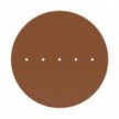 Rosace XXL Rose-One rond de 400 mm de diamètre avec 5 trous alignés et 4 trous latéraux