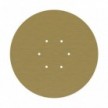 Rosace XXL Rose-One rond de 400 mm de diamètre avec 6 trous et 4 trous latéraux