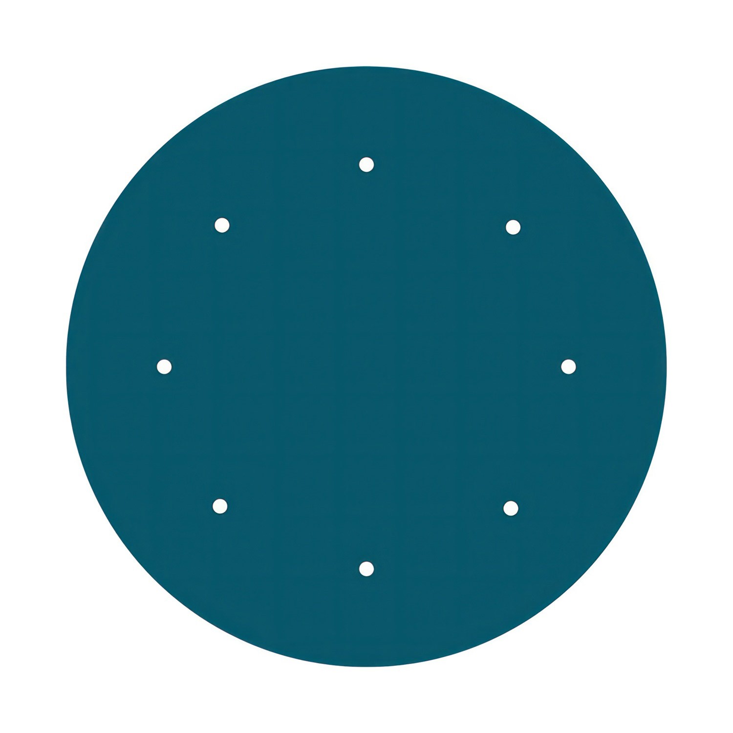 Rosace XXL Rose-One rond de 400 mm de diamètre avec 8 trous et 4 trous latéraux