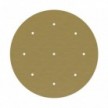 Rosace XXL Rose-One rond de 400 mm de diamètre avec 9 trous et 4 trous latéraux