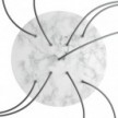 Rosace XXL Rose-One rond de 400 mm de diamètre avec 9 trous en croix et 4 trous latéraux