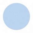 Rosace XXL Rose-One rond de 400 mm de diamètre avec 9 trous en croix et 4 trous latéraux