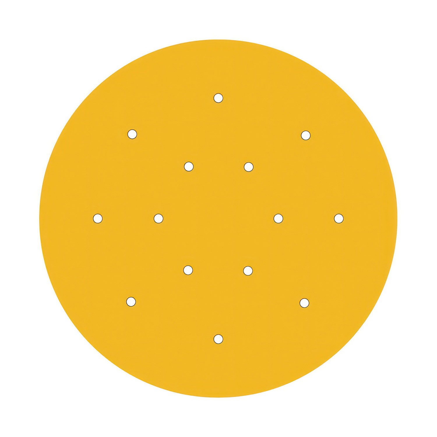 Rosace XXL Rose-One rond de 400 mm de diamètre avec 14 trous et 4 trous latéraux