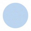Rosace XXL Rose-One rond de 400 mm de diamètre avec 14 trous et 4 trous latéraux