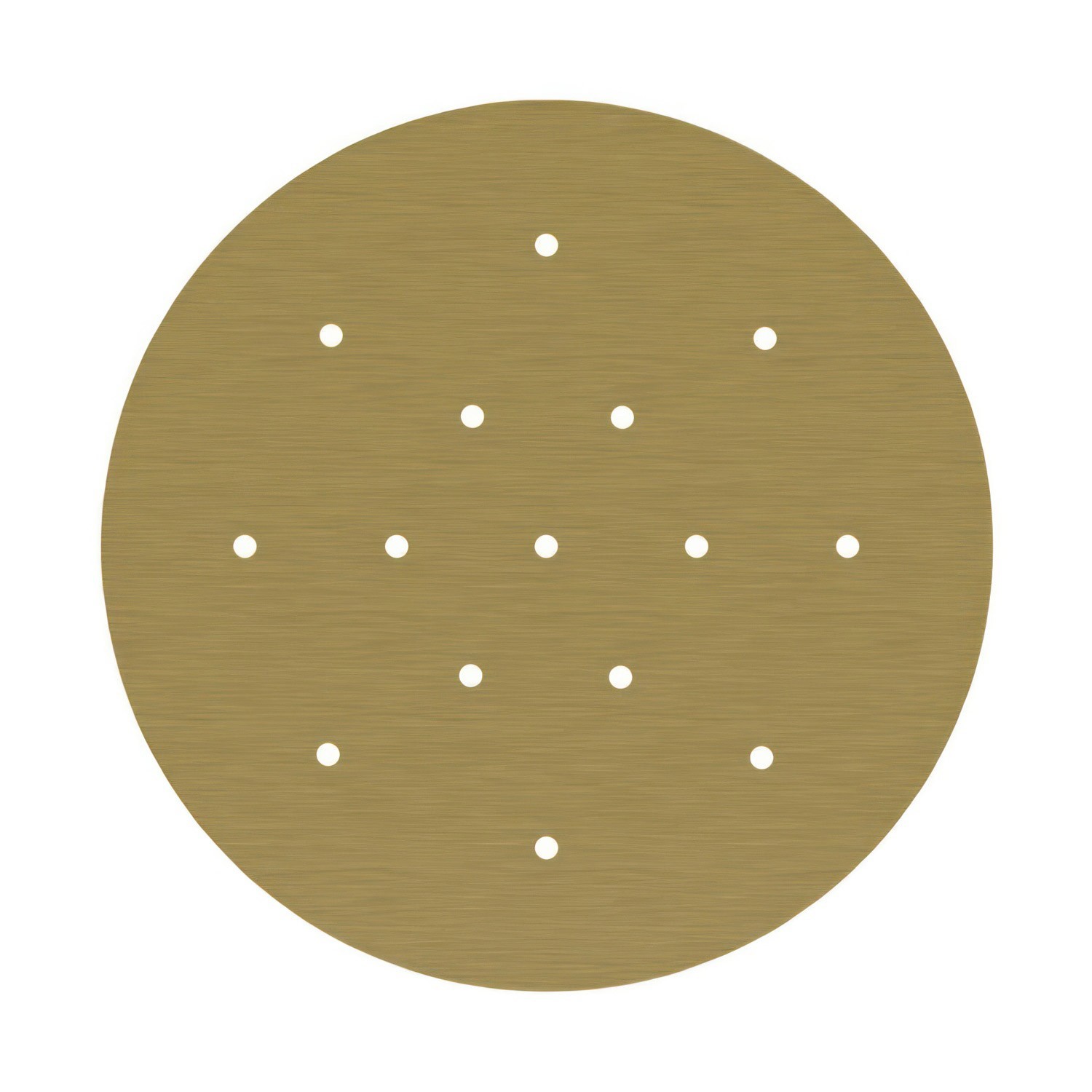 Rosace XXL Rose-One rond de 400 mm de diamètre avec 15 trous et 4 trous latéraux