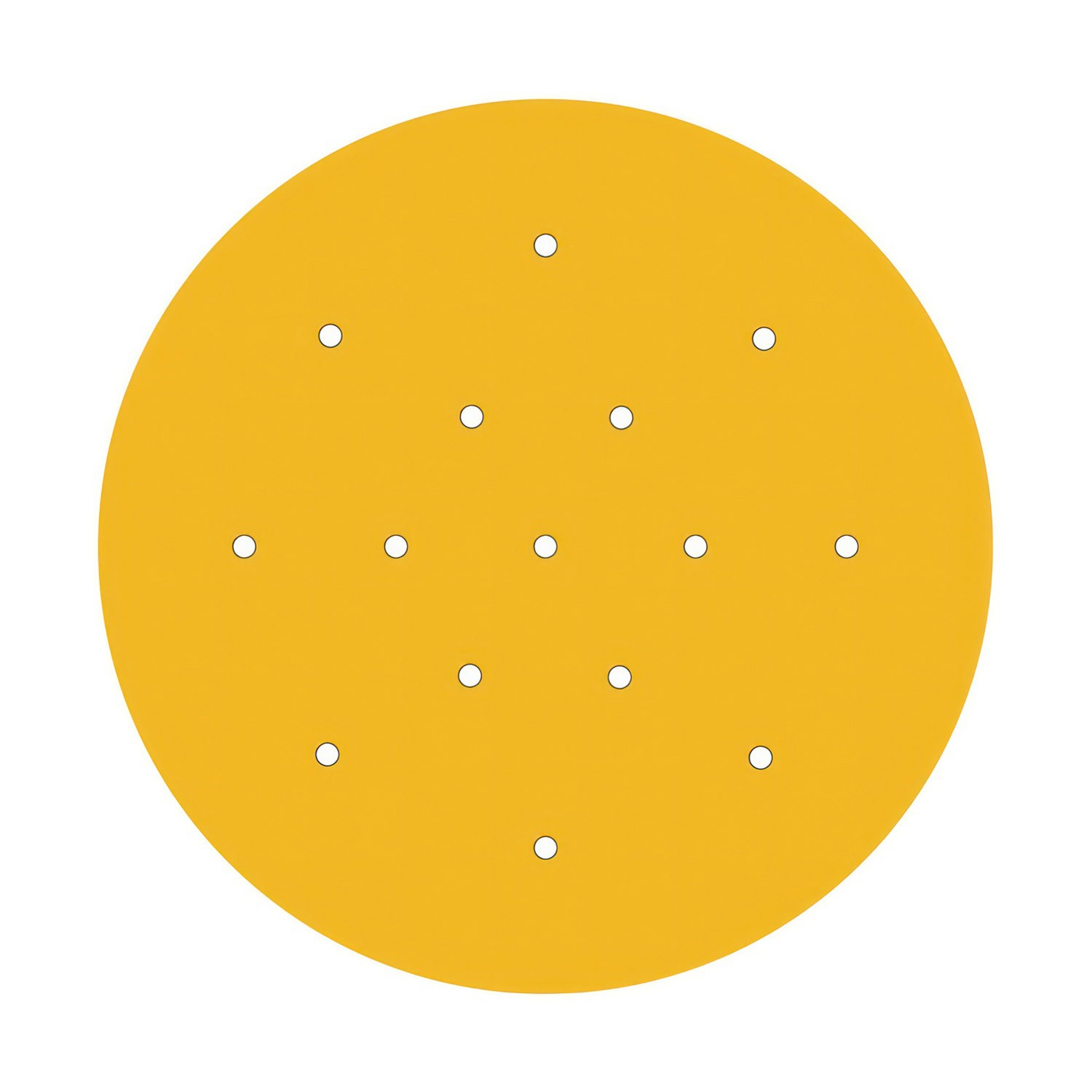 Rosace XXL Rose-One rond de 400 mm de diamètre avec 15 trous et 4 trous latéraux
