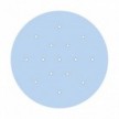 Rosace XXL Rose-One rond de 400 mm de diamètre avec 15 trous et 4 trous latéraux