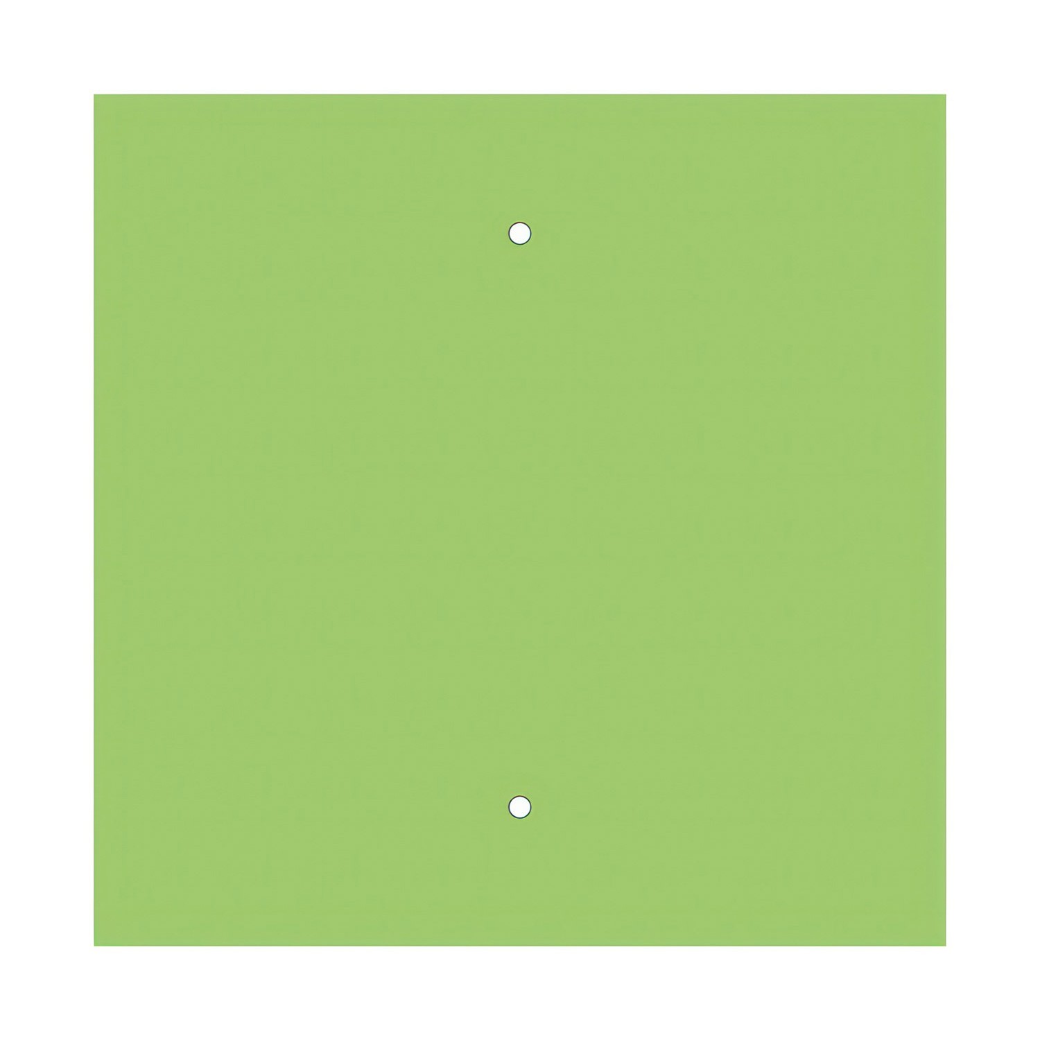 Quadratisches XXL 2-Loch und 4 Seitenlöchern Lampenbaldachin, Rose-One-Abdeckung, 400 mm