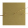 Quadratisches XXL 3 Inline-Löcher und 4 Seitenlöchern Lampenbaldachin, Rose-One-Abdeckung, 400 mm