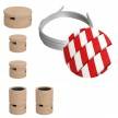 Wiggle-Kit des Filé-Systems - mit 3 m Kabel und 5 Zubehörteilen aus Holz für den Innenbereich