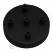 Kit rosace métallique cylindrique à 5 trous