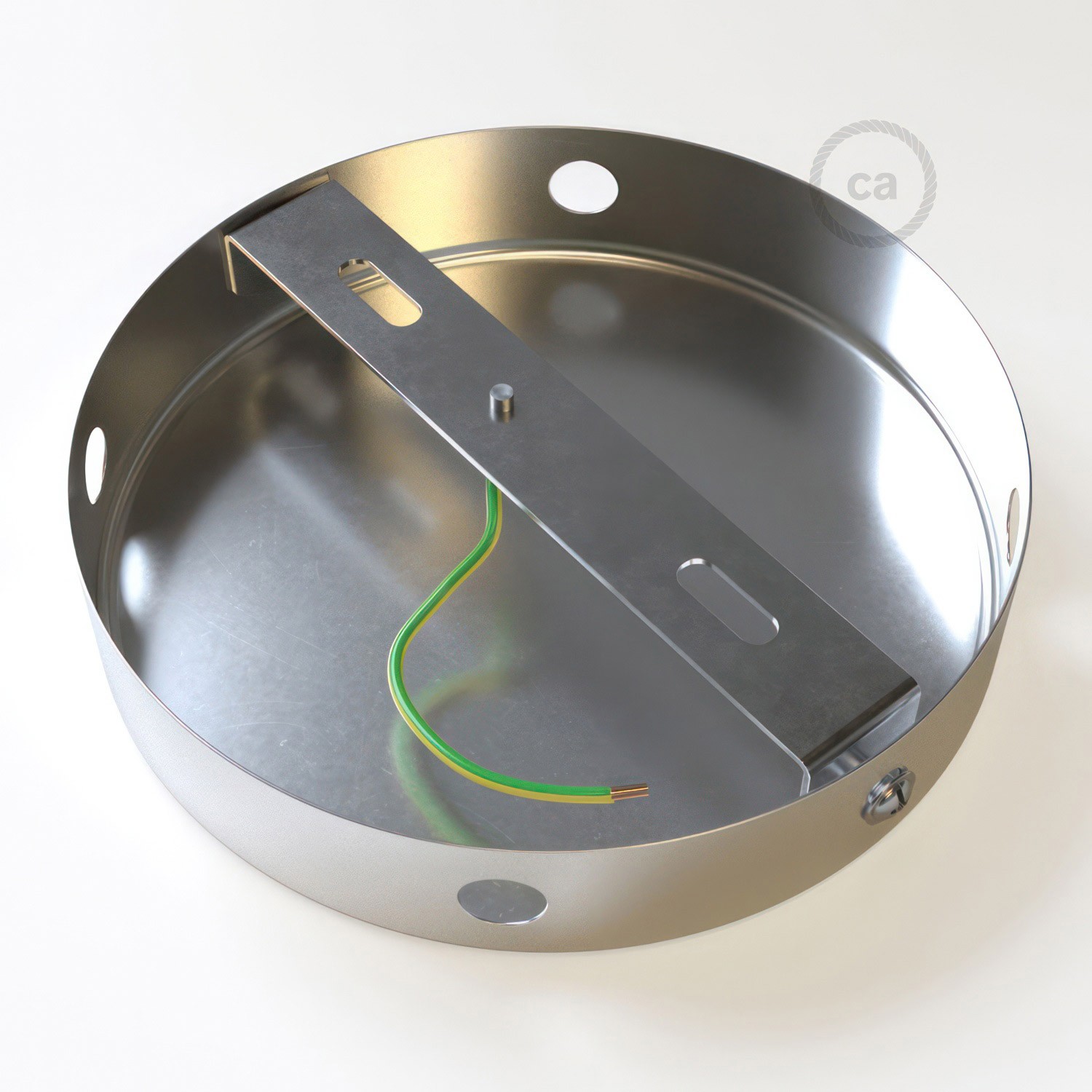 Zylindrischer 4-Seitenloch-Lampenbaldachin Kit aus Metall (Anschlusssystem)