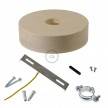 Kit rosace en bois pour corde 3XL