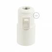Kit douille E27 en thermoplastique avec interrupteur