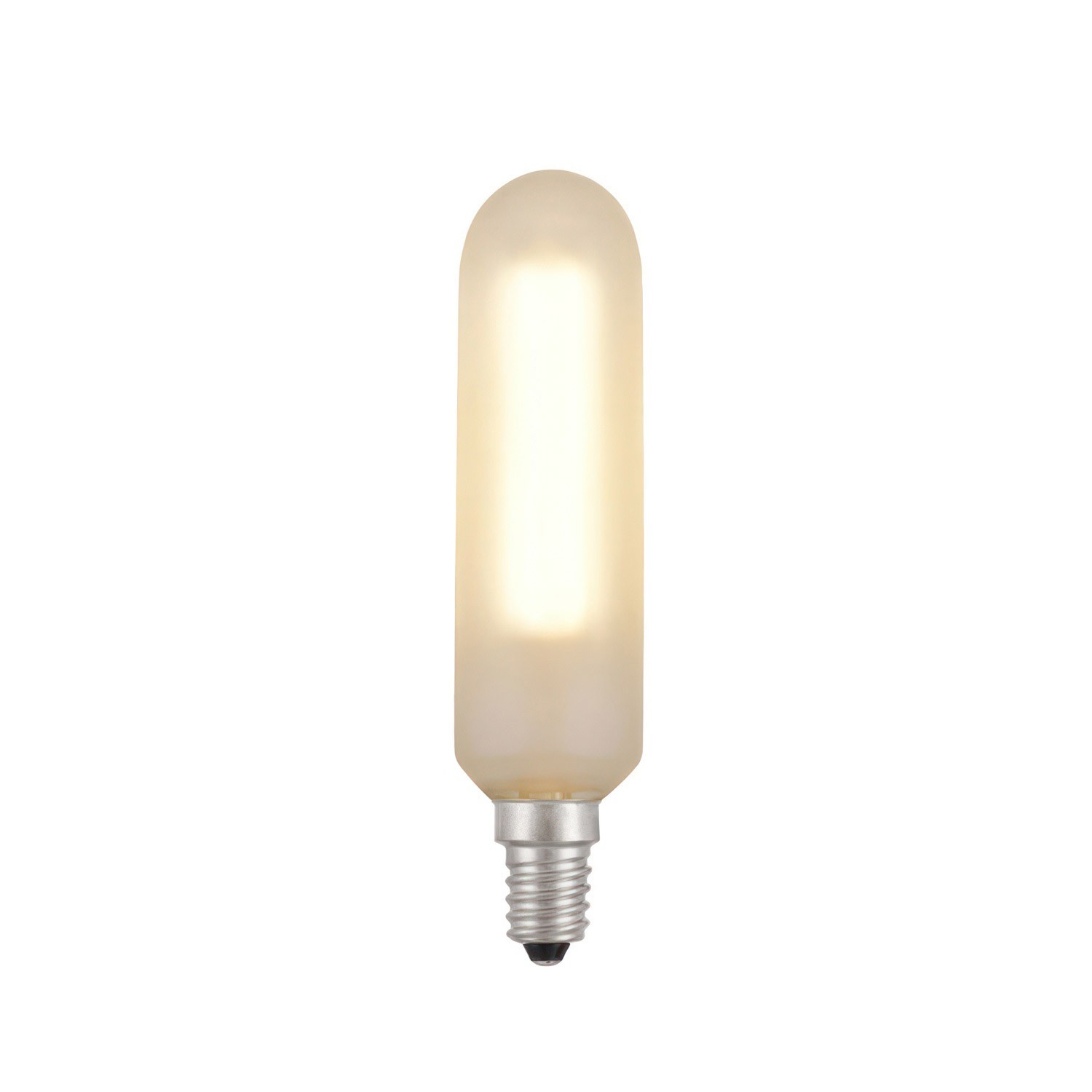 Röhrenförmige LED-Glühlampe, satinweiß - E14 4W Dimmbar 2700K