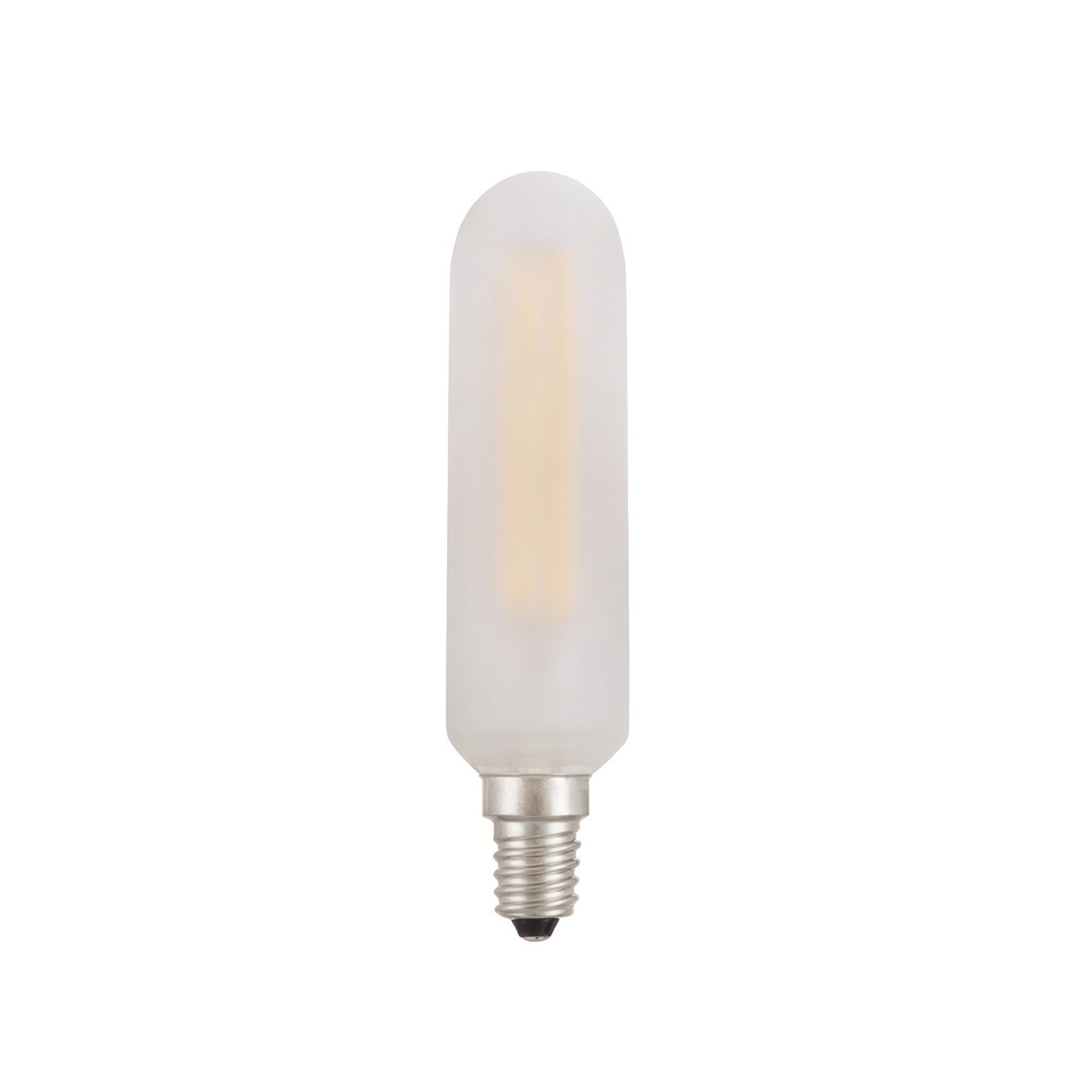 Röhrenförmige LED-Glühlampe, satinweiß - E14 4W Dimmbar 2700K