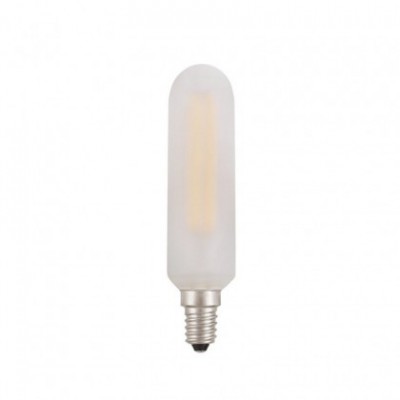 Lampadina LED tubolare, bianco satinato - E14 4W dimmerabile 2700K