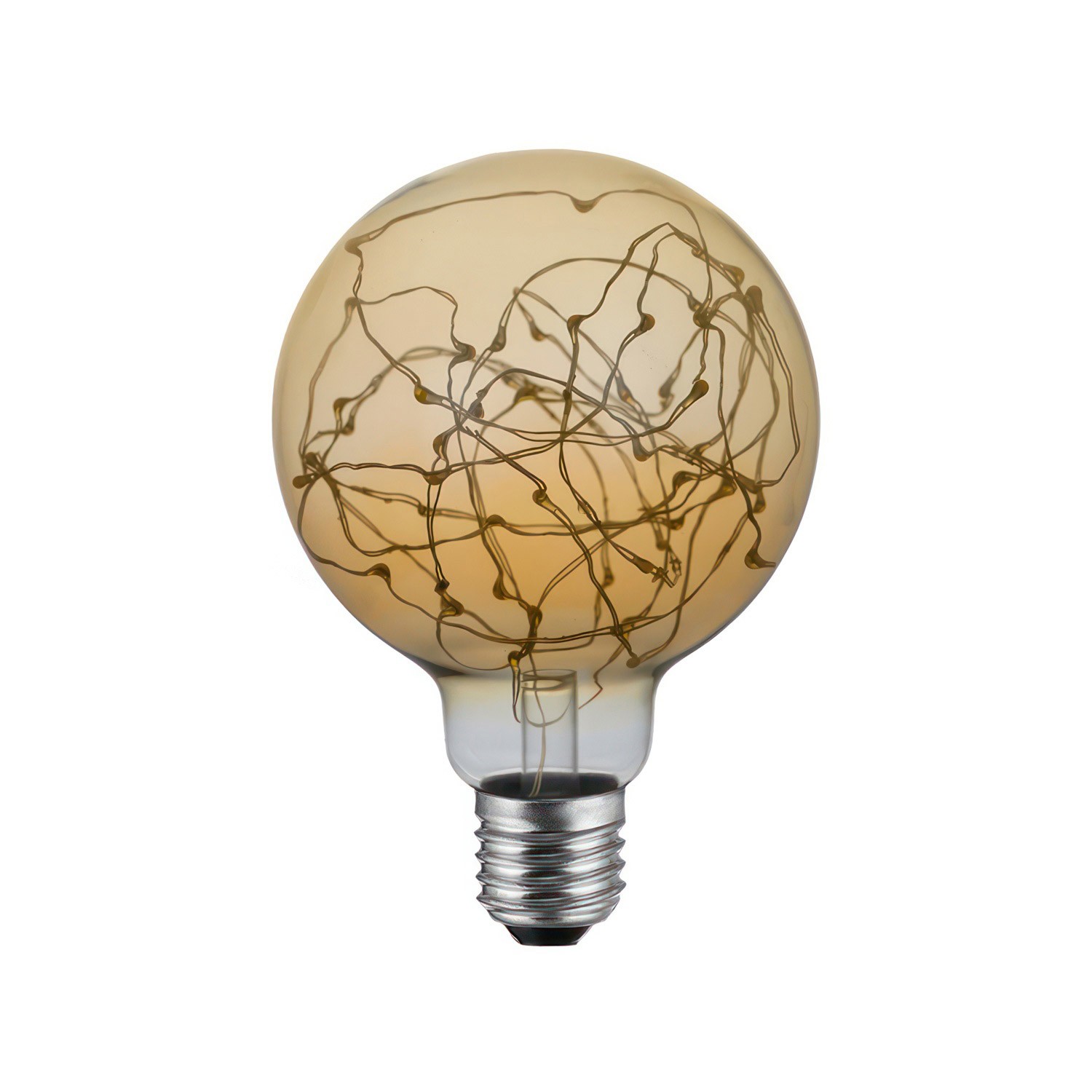 Ampoule LED Globe G95 - Mille Lumières Or – 1,5W E27 2000K