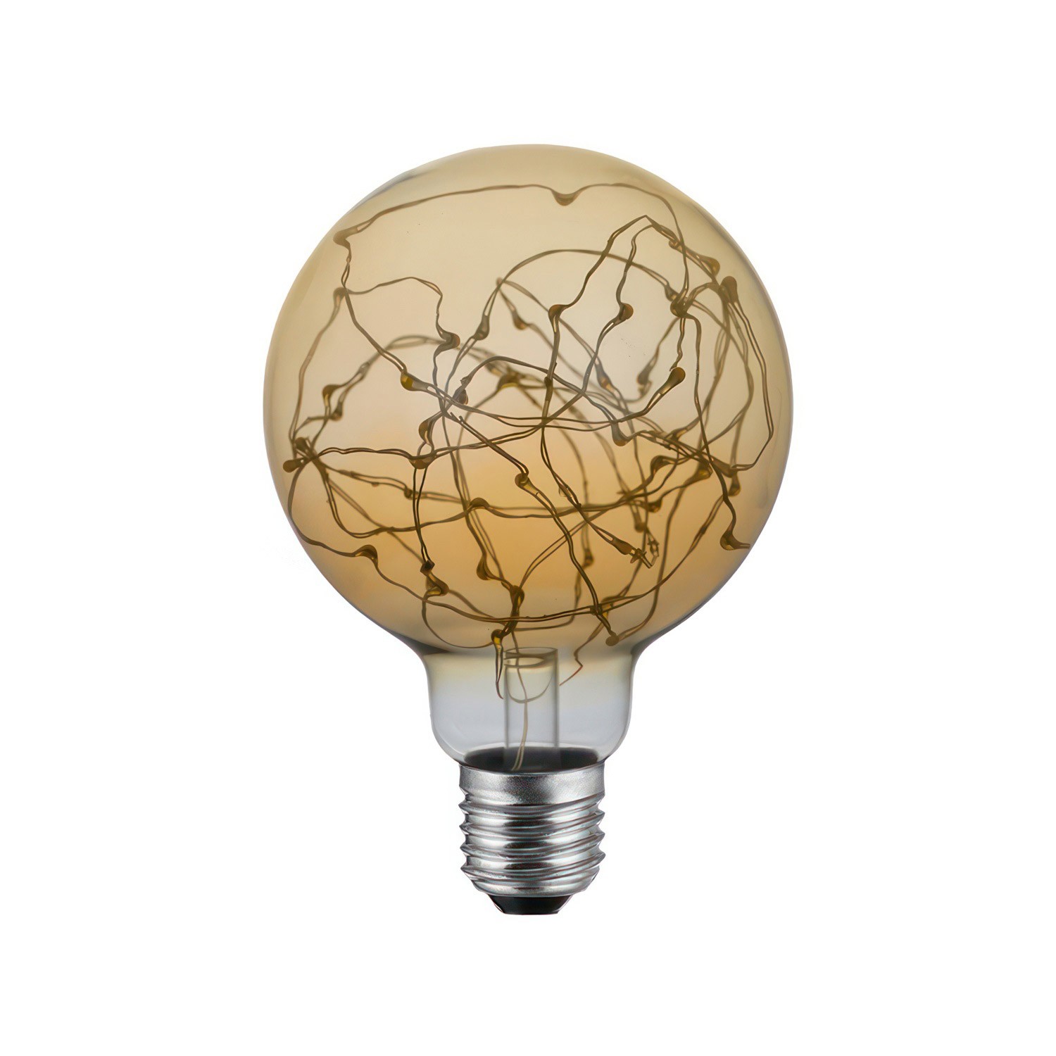 Lampadina LED Globo G95 - Milleluci Dorata 1.5W E27 2100K