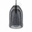 Gabbia paralume GhostBell in metallo con kit portalampada E27