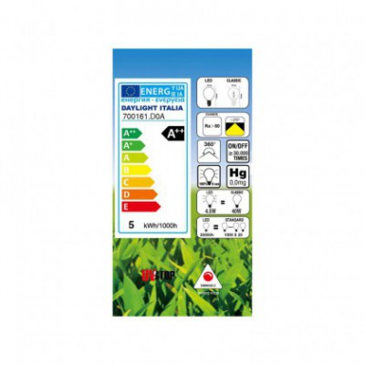 Dekorative G45 Miniglobe LED-Glühbirne Milky 4,5W E27 dimmbar 2700K